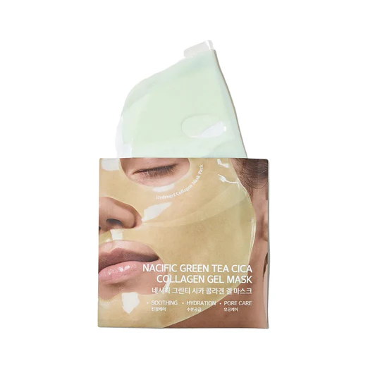 Mascarilla Green Tea Cica Collagen Gel Mask