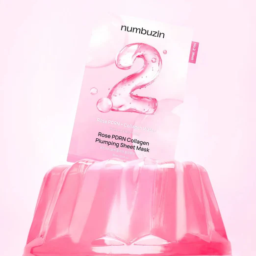 Mascarilla No.2 Rose PDRN Collagen Plumping Sheet Mask