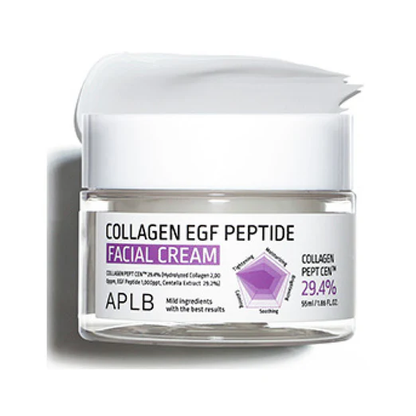 Crema Facial de Collageno EGF y Peptidos 55ml APLB