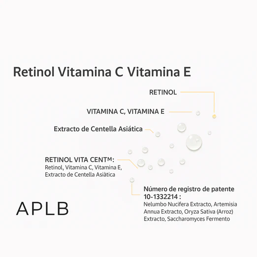 Serum Retinol Vitamina C Vitamina E Ampolla 40ml APLB