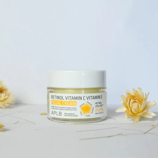 Creama Facial  Retinol Vitamina C Vitamina E 55ml APLB