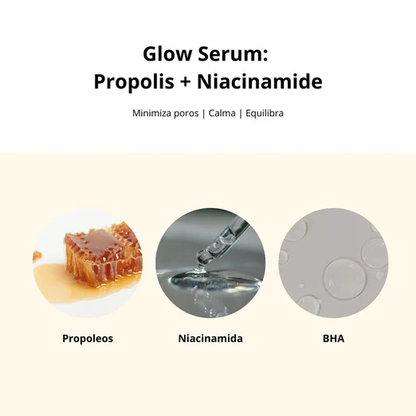 Glow Serum Propolis + Niacinamide 30 mL