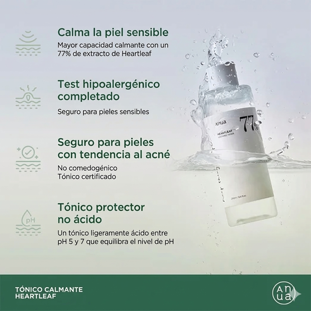 Heartleaf 77% Soothing Toner 40 mL