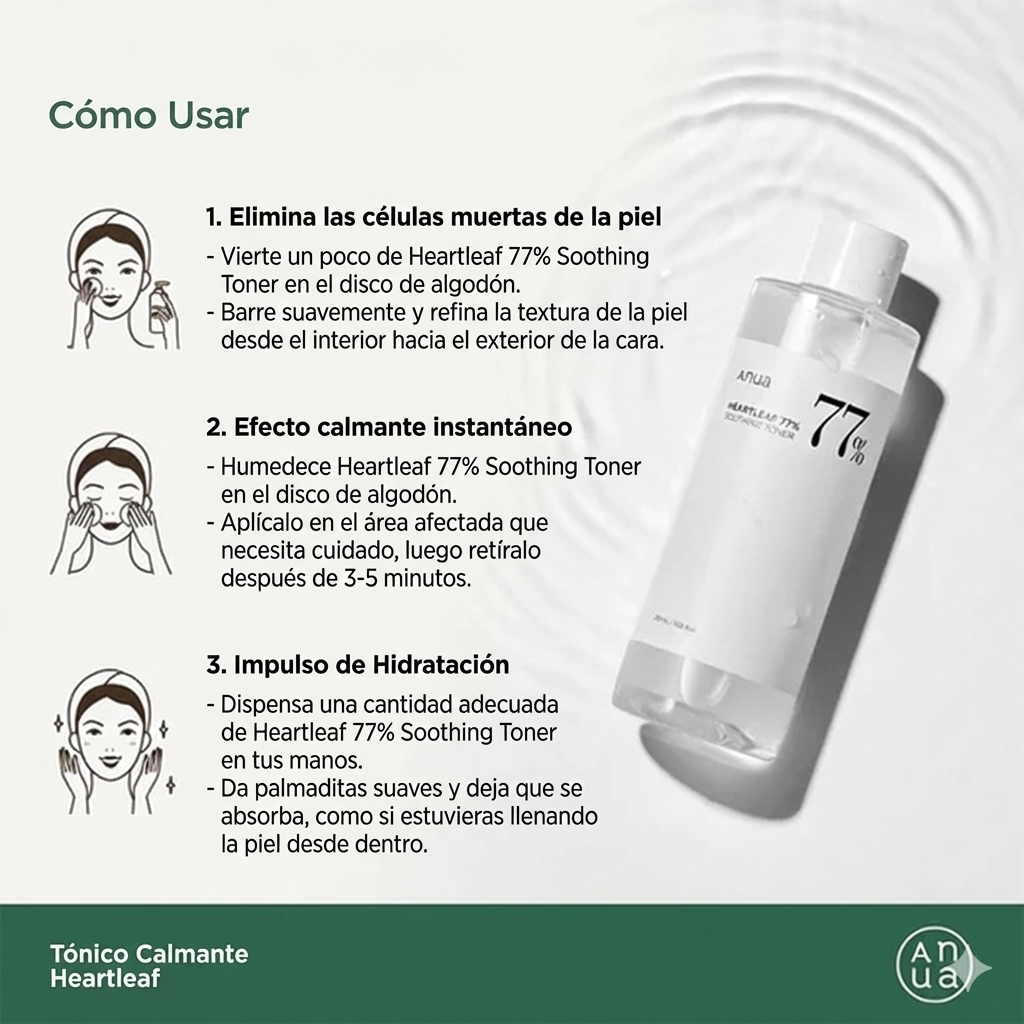 Heartleaf 77% Soothing Toner 40 mL